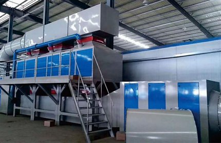 活性碳吸附脫附+催化燃燒（匈牙利）